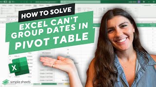 Excel Cannot Group Dates in Pivot Table? Here's How to Fix it! 🔨