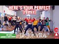 HERE'S YOUR PERFECT (REMIX) TIK TOK VIRAL | ZUMBA & DANCE WORKOUT CHOREO | RULYA MASRAH