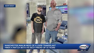 Manchester man gets life-saving gift from best friend