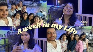 A week in my life : lots of reading, outing with cousins, etc