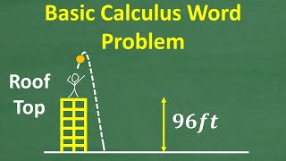 Calculus and Physics (Basic) WORD PROBLEM Why Calculus is so POWERFUL!