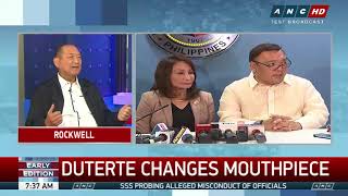 Roque needs access to Duterte with new spokesman role: Ermita