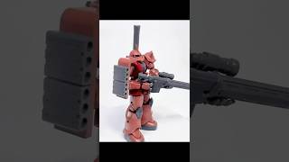 MS-06S Zaku II Gundam - The Origin ver. [1/144 HG Bandai] #Gunpla #Zeon #RedComet #Char