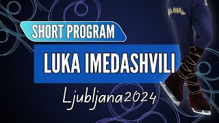 Luka IMEDASHVILI (LTU) | Junior Men Short Program | Ljubljana 2024