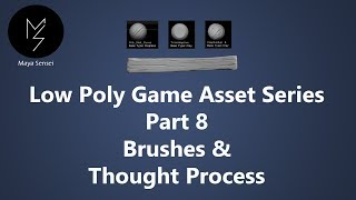 Maya Modeling Techniques - Low Poly Assets for games - Part 8