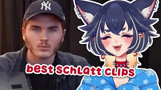 CHAD SCHLATT JUMPSCARED ME | Nakoiya Reacts to Clips that Made Schlatt Famous