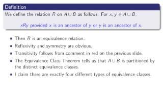 Section 5.2-5.5, part 13 Proof of Cantor-Schroder-Bernstein Theorem