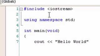 Tutorial 1: Visual C++ 2003 Hello World