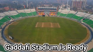 Gaddafi Stadium is Ready 😍♥️ Gaddafi Stadium Renovation is Completed