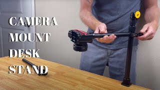 The Perfect Desk Stand for Content Creators - PICTRON LS11 Camera Mount Desk Stand | Product Review