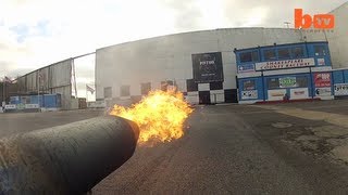 Homemade Jet Powered Go-Kart World Record Attempt