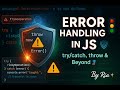 JavaScript Error Handling Made Easy | Try Catch Explained with Projects #CodeWithRia