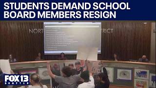 Bothell high school students demand school board resigns after SRO cut | FOX 13 Seattle