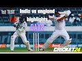 india vs england test highlights day2 - #cricket24 #gaming #highlights @sandysportslive