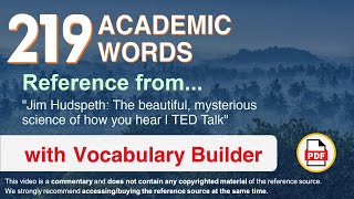 219 Academic Words Ref from \