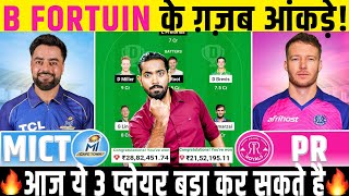 MICT vs PR Dream11 Prediction, MI Cape Town vs Paarl Royals Dream11 Team Prediction Today, SA20 2025