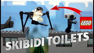 LEGO Spider skibidi toilet, Big toilet, mutant toilet!