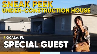 Sneak Peek: INSIDE of a UNDER CONSTRUCTION HOUSE in Ocala, FL | Special GUEST | Marye Caldera