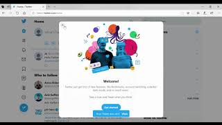 How to sign on to Twitter and Tweet APS