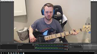 Lakland 55-94 and Fender Jazz deluxe low B test