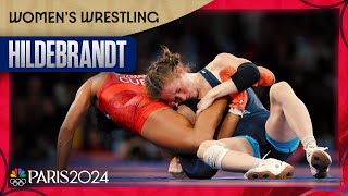 Sarah Hildebrandt wrangles another wrestling gold for Team USA | Paris Olympics | NBC Sports