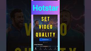 How to set video quality on Hotstar? #shortsfeed #shorts #trending #hotstarapp