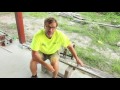 owner builder series ep 33 drainage garage door tiling and fixout