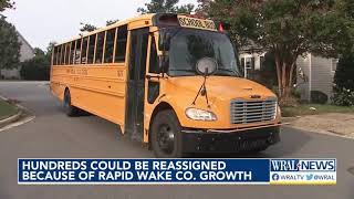 Hundreds could be reassigned because of rapid Wake County growth