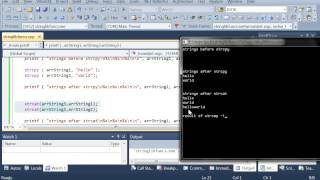 C/C++ Programming Series 1 Part 11 - Strings in C programming.