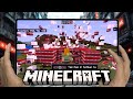 Samsung Tab S10 Ultra test game MineCraft | Dimensity 9300+