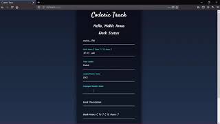 Django TimeTracking Project