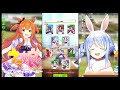 人生で初めてソシャゲに課金したぺこら【ウマ娘】【兎田ぺこら】【ホロライブ切り抜き】