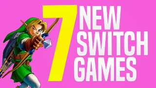 7 NEW Switch Games JUST Announced Coming to Nintendo eShop! (Switch Update Releases)