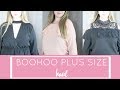 Boohoo Plus Size Haul + Try On Australia