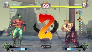 hioseijurou [Guile] vs dadada3 [Fuerte] SSF4 Japanese Online Ranked Matches - TRUE-HD