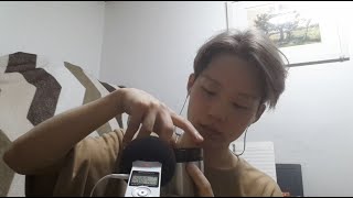 [ZiNO ASMR] [재업로드] 빠른 태핑(뚜껑소리 살짝, 입소리 살짝) / Fast tapping