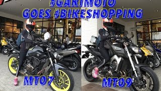 GakiMoto Goes Bike Shopping : Yamaha MT07 or the MT09?