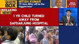 One And Half Year Old Child Succumbs To Dengue In Delhi