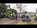Outside Mampintsha’s house 🏡 Motorbike Song 🎵 #mampintsha #babeswodumo