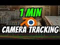 1 Min Camera Tracking in Blender - Quick Tutorial