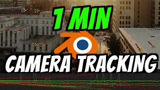 1 Min Camera Tracking in Blender - Quick Tutorial