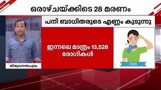 സംസ്ഥാനത്ത് പനി ബാധിതരുടെ എണ്ണം കൂടുന്നു; പനി ക്ലിനിക്കുകള്‍ ആരംഭിച്ചു | Viral fever |