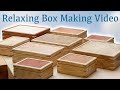 Relaxing Handmade Box Making Video!
