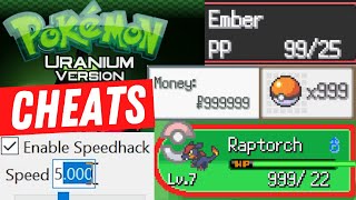 Pokemon Uranium Cheat Engine Tutorial - Speed Hack, Money Cheat, Item Duplication