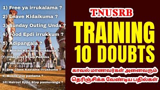 TNUSRB Training Doubts Explain | Ra-Futures