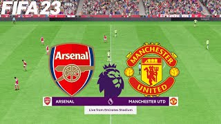FIFA 23 | Arsenal vs Manchester United - Premier League - PS5 Full Gameplay