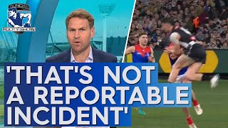 The panel gets fired up over the Brayden Maynard clash with Angus Brayshaw - Sunday Footy Show