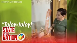 Shower money birthday cake, pasabog sa birthday surprise para sa isang nanay | SONA