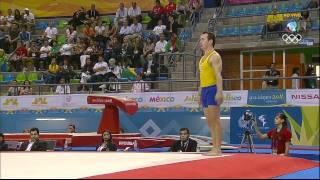 Diego Hypólito OURO no solo da Ginástica artística Pan-Americano 2011 HD