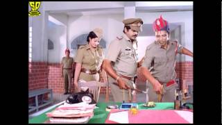 Suttivelu @ Nagesh Comedy Scene in police station | Brahmaputrudu | Venkatesh | Rajani